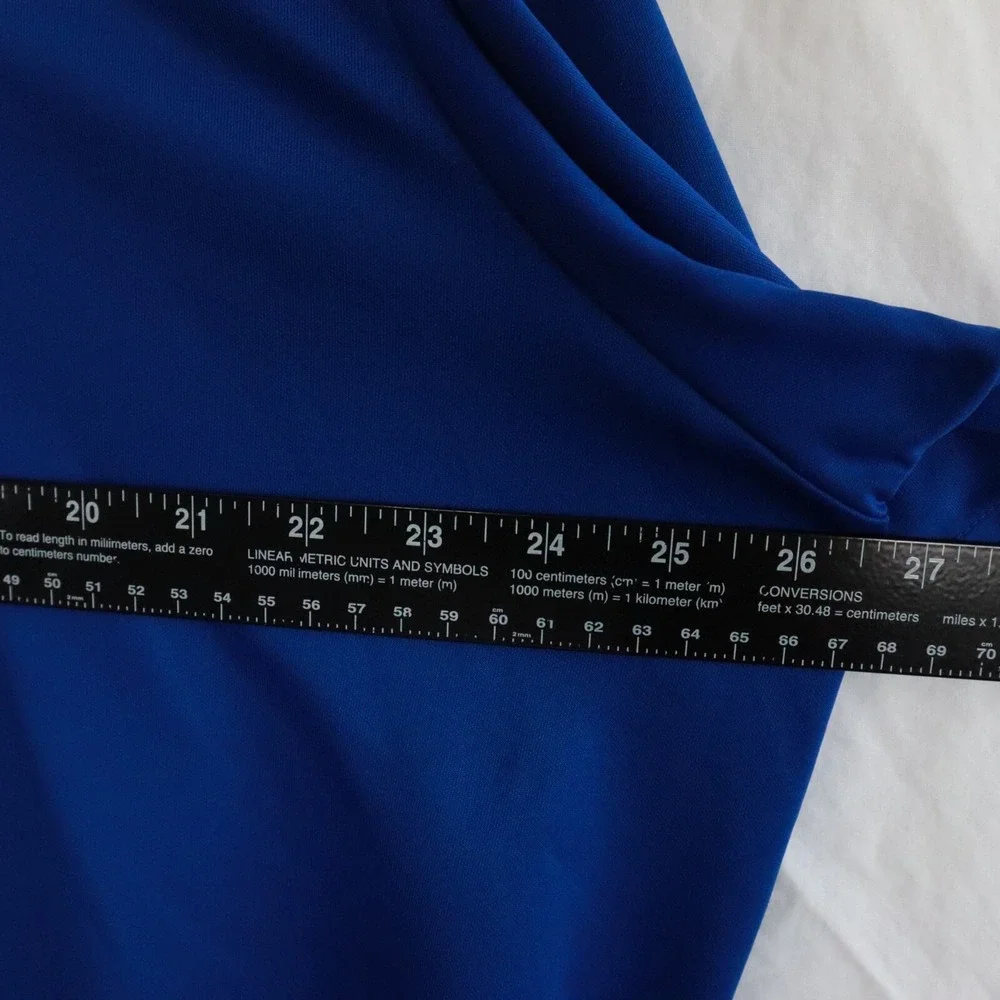 Adidas Polo Shirt‎ Mens 2XL XXL Primegreen Blue Painted Dunes Desert Golf Course